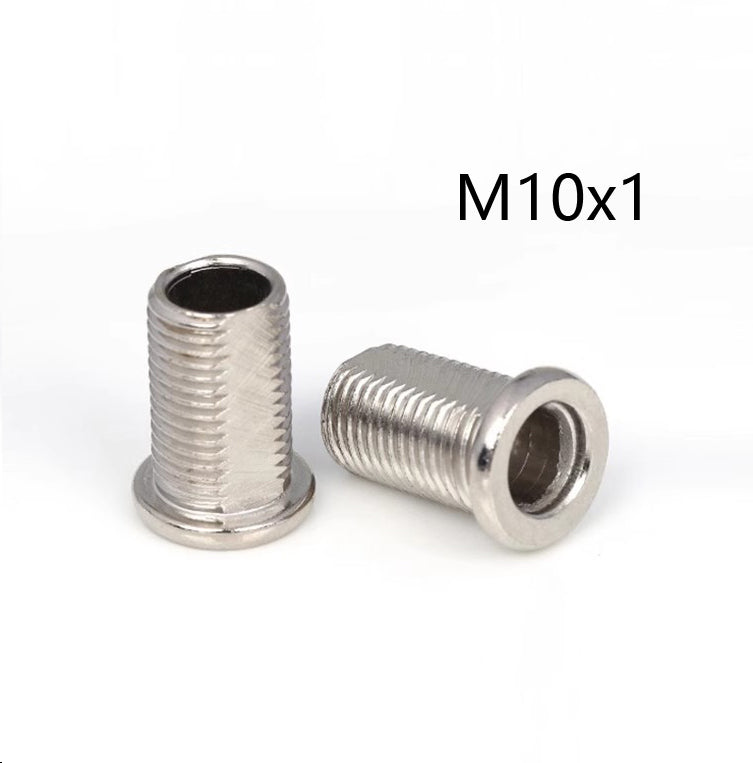 M10 Tall Round Head Threaded Hollow Screw Bolts  Through Hole Bolt Chandelier Fasteners