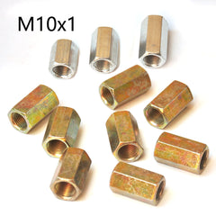 Hexagon Closed M10x1 Fine Coupling Nut M10  Extended Nut coupler connector linker