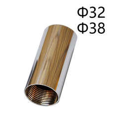 Φ38  Female Thread Tube Threaded Extension Rod,  Lamp Pipe Light Fixture Parts for Pendant Light Pole Lighting Chandeliers Stem