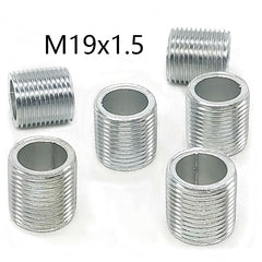 M19x1.5 threaded hollow tube  pipe  rod, Center hole to pass wires through