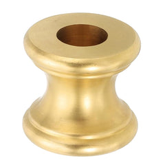 Lamp Solid Brass Neck,  Turned Brass Spindle Slips Lamp Finial Pipe Light Fixture for 1/8 IP or M10 Lamp Rod Light Repair Decoration, 24x22mm