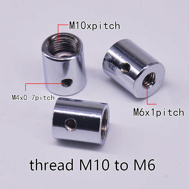 Thread reducer cylindrical Thread Adapters Sleeve Reducing Nut,  Screw Conversion Nut Threaded Tube Coupler Connector Pipe Fitting