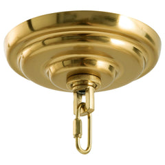 5-5/16 Inch Light Canopy Kit with Heavy Duty, Replacement Cover Plate with Mounting Hardware for Chandelier, Pendant Light, Swag Light, Flower Basket or DIY Projects
