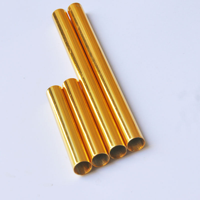 Φ16  Female Thread Tube Threaded Extension Rod,  Lamp Pipe Light Fixture Parts for Pendant Light Pole Lighting Chandeliers Stem