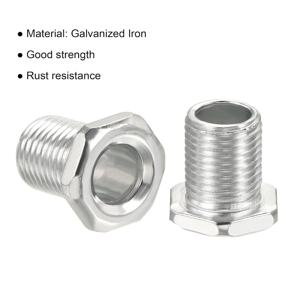 M10x1 Thread  Hex Hollow Bolts Hexagon Hollow Screw Bolts,Through Hole Bolt Chandelier Fasteners