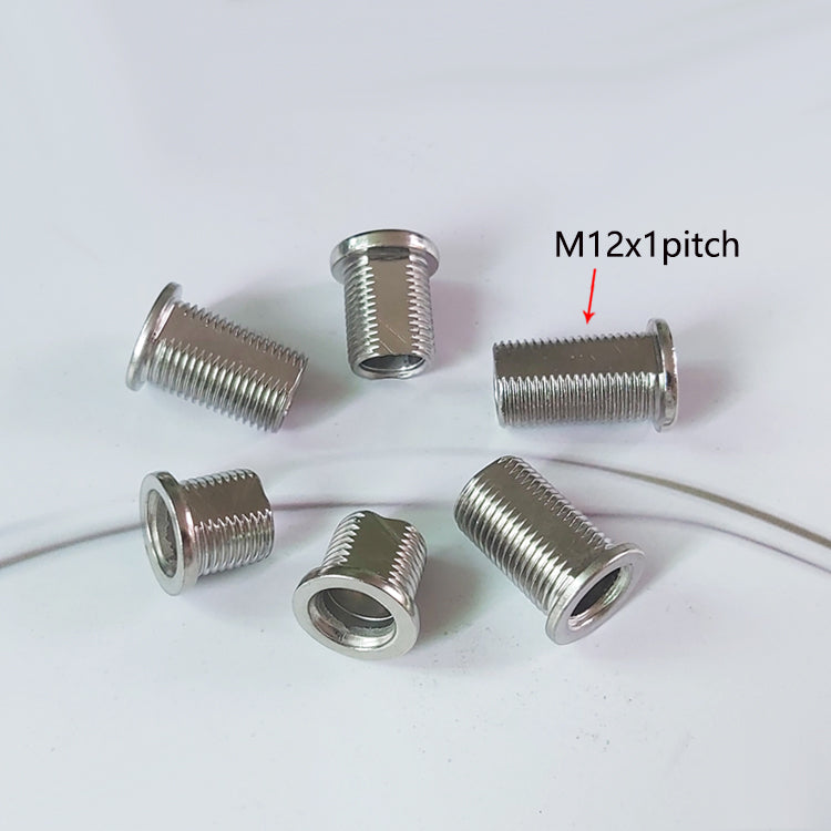 M12x1 Thread Round Head Hollow Screw Bolts,Through Hole Bolt Chandelier Fasteners