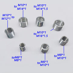Internal and external thread reducer Thread Adapters Sleeve Reducing Nut,  Screw Conversion Nut Threaded Tube Coupler Connector Pipe Fitting
