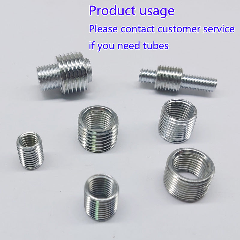 Internal and external thread reducer Thread Adapters Sleeve Reducing Nut,  Screw Conversion Nut Threaded Tube Coupler Connector Pipe Fitting