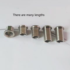 M12x1 Thread Round Head Hollow Screw Bolts,Through Hole Bolt Chandelier Fasteners