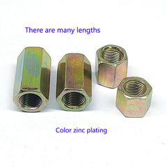Hexagon Closed M10x1 Fine Coupling Nut M10  Extended Nut coupler connector linker