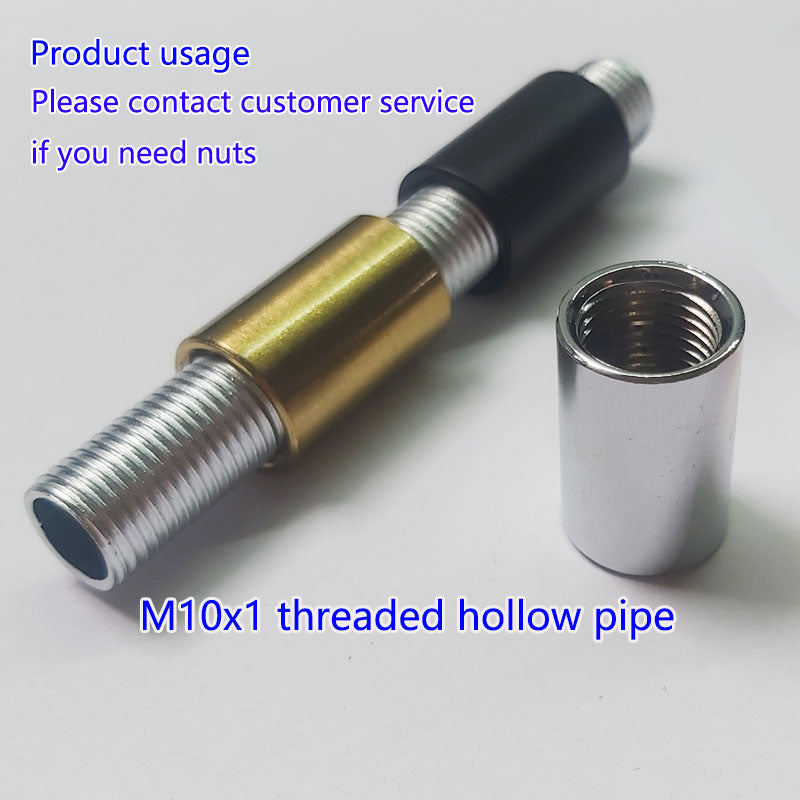 Cylindrical Straight Coupler nut Coupling Nut Sleeve Connector for Table Lamps Chandeliers