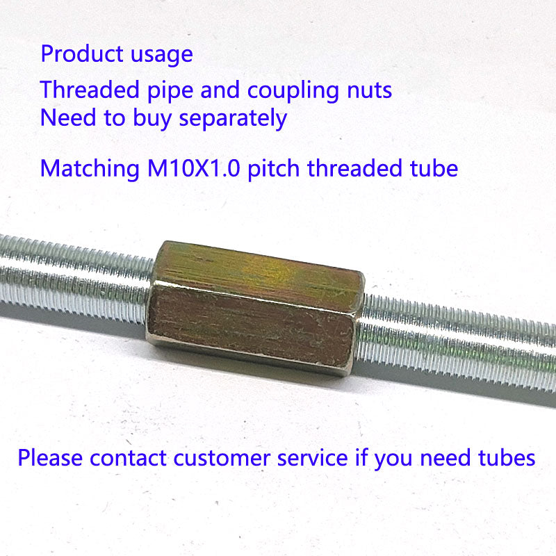 Hexagon Closed M10x1 Fine Coupling Nut M10  Extended Nut coupler connector linker
