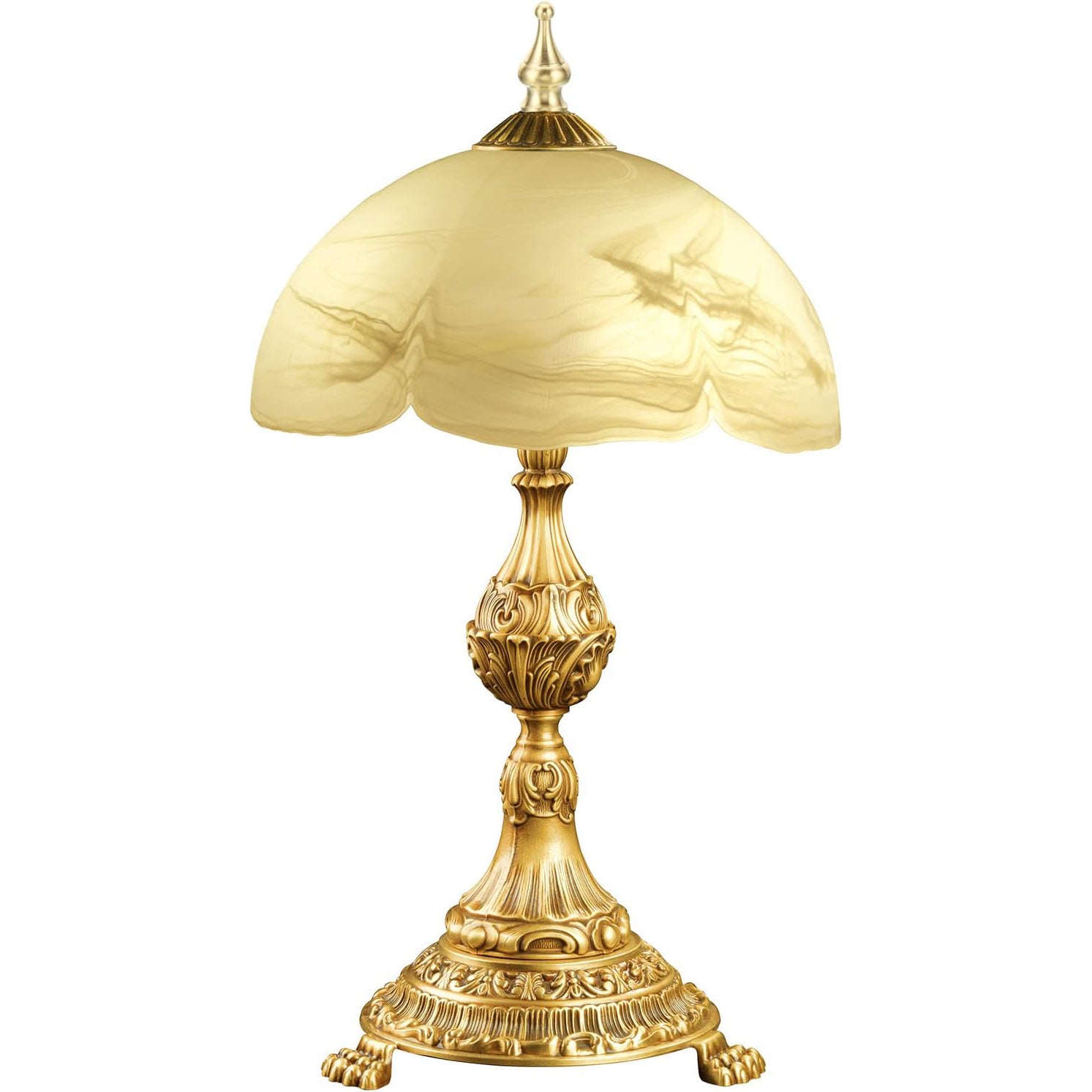 Tall Brass Lamp Finials Cap Knob, 1.8"  Lamp Screw Holder Tapped 1/4-27 for Table and Floor Lamp Shade Decorations