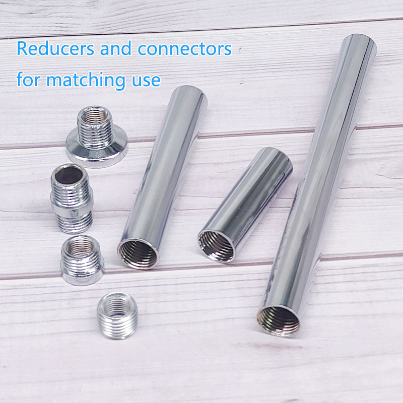 Φ16  Female Thread Tube Threaded Extension Rod,  Lamp Pipe Light Fixture Parts for Pendant Light Pole Lighting Chandeliers Stem