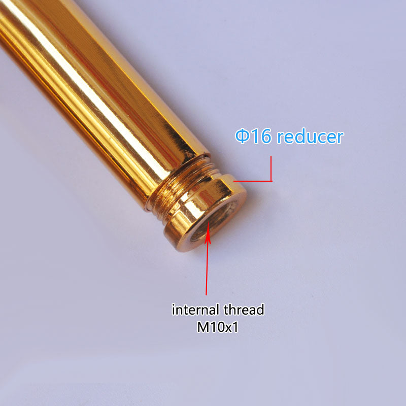 Φ16  Female Thread Tube Threaded Extension Rod,  Lamp Pipe Light Fixture Parts for Pendant Light Pole Lighting Chandeliers Stem