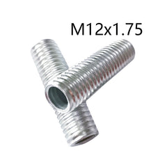 M12x1.75 threaded hollow pipe thread tube rod