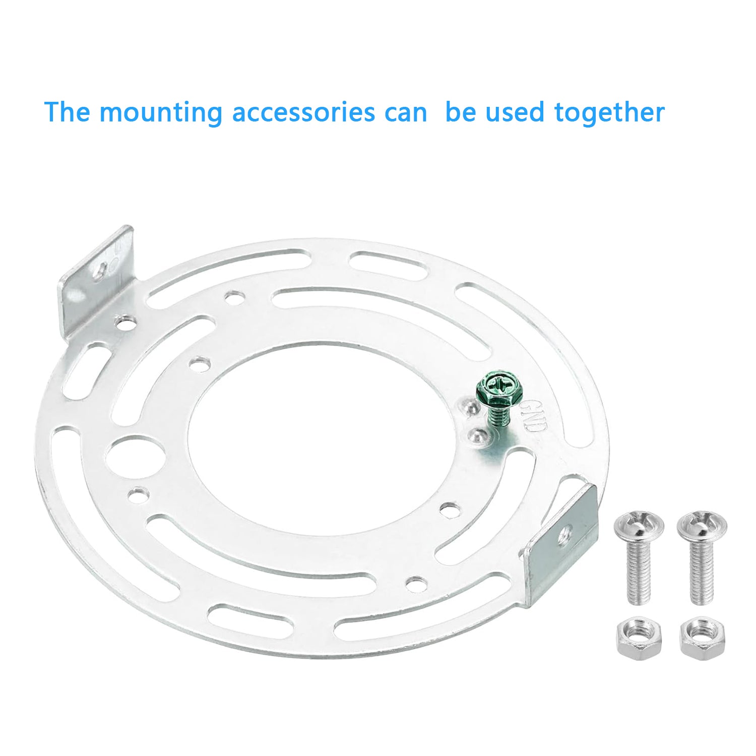 Universal Light Fixture Mounting Bracket Kit Light Crossbar Round Ceiling Plate for Wall Light, Close to Ceiling Light, Chandelier