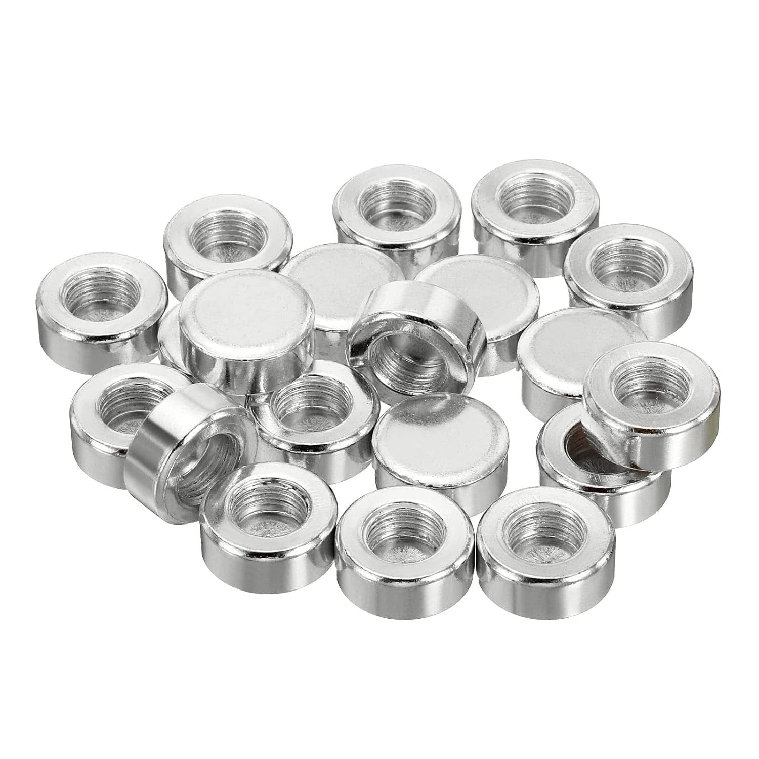 Flat Screw Cap Nut Bolt Cover Female Thread Light Fixtures Decoration ,Lamp Finial Cap Knob