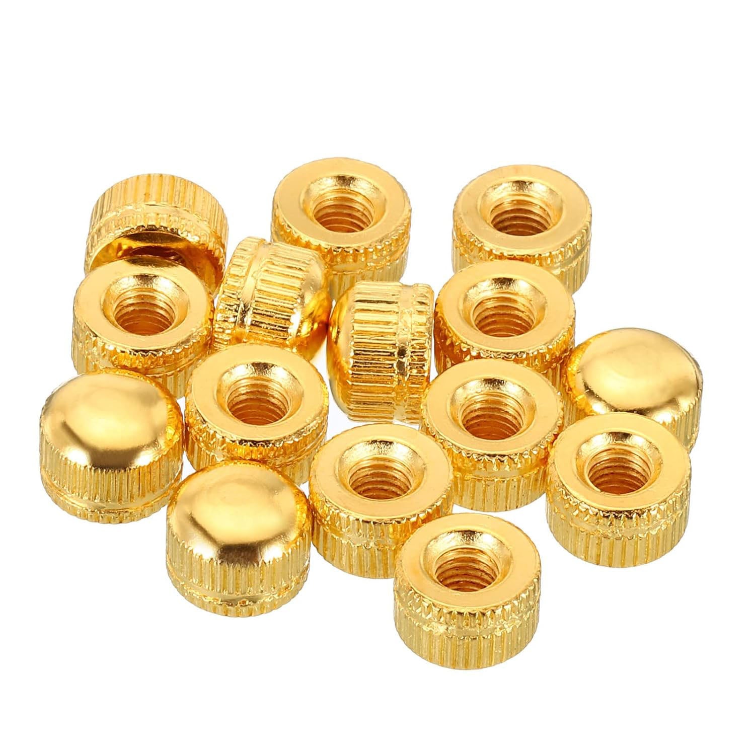 Cap Nutt Screw Knob Finial Insert Bolt Cover Female Thread Knurled Decorative Hardware Fittings Lamp Light Fixtures