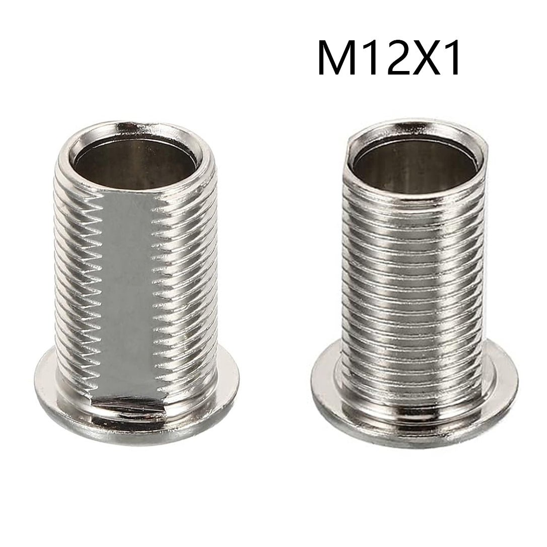 M12x1 Thread Round Head Hollow Screw Bolts,Through Hole Bolt Chandelier Fasteners