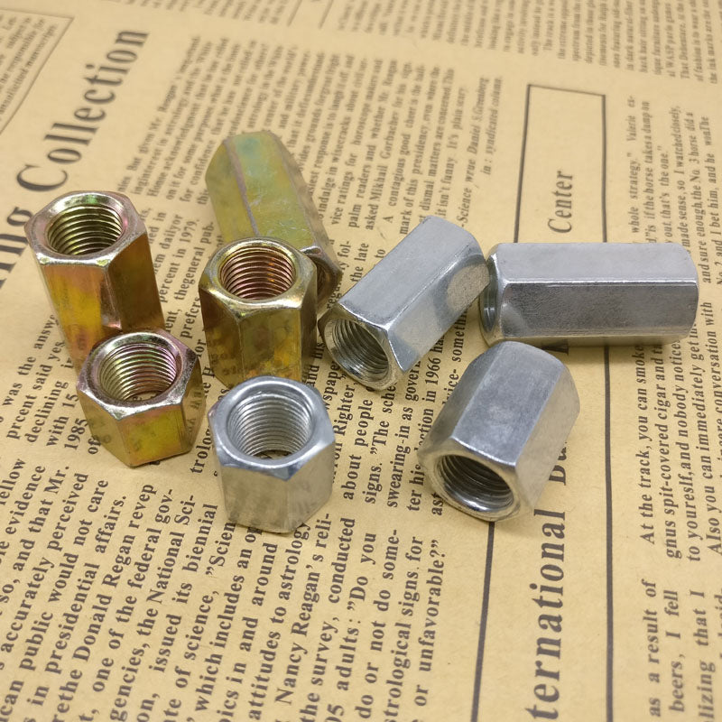 Hexagon Closed M10x1 Fine Coupling Nut M10  Extended Nut coupler connector linker
