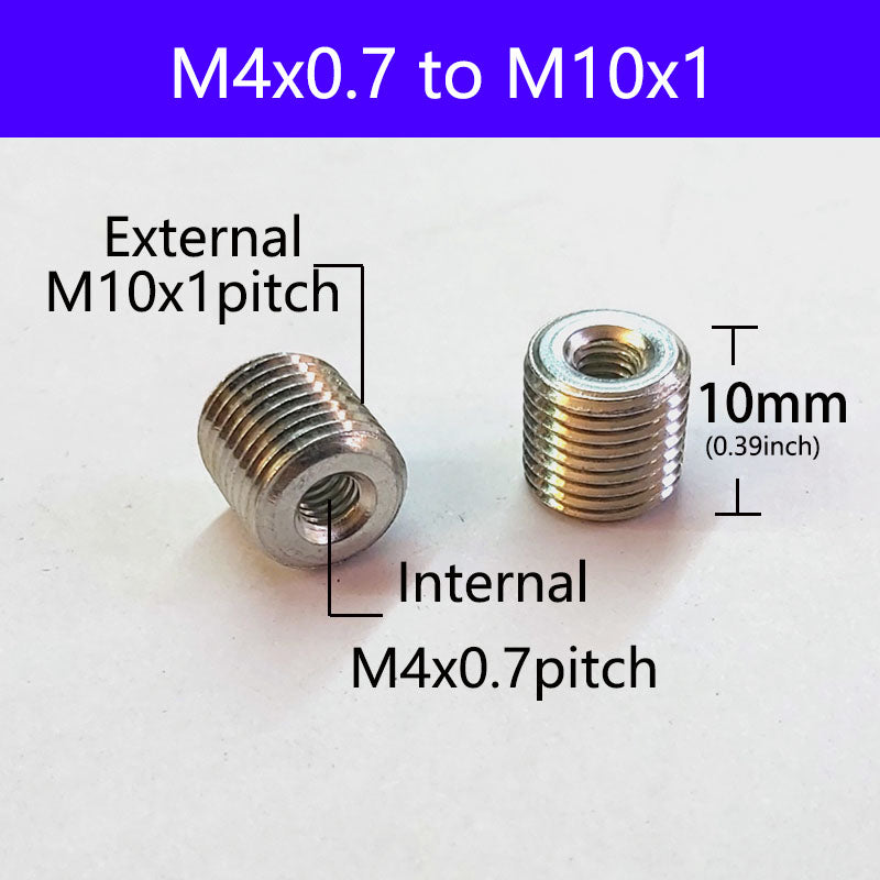 Internal and external thread reducer Thread Adapters Sleeve Reducing Nut,  Screw Conversion Nut Threaded Tube Coupler Connector Pipe Fitting