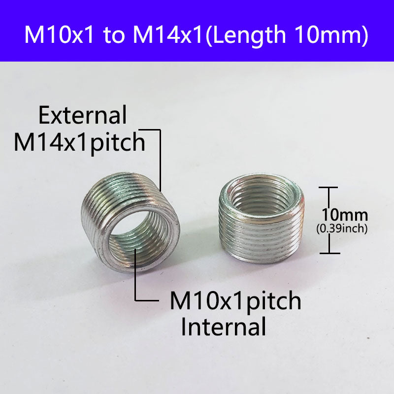 Internal and external thread reducer Thread Adapters Sleeve Reducing Nut,  Screw Conversion Nut Threaded Tube Coupler Connector Pipe Fitting