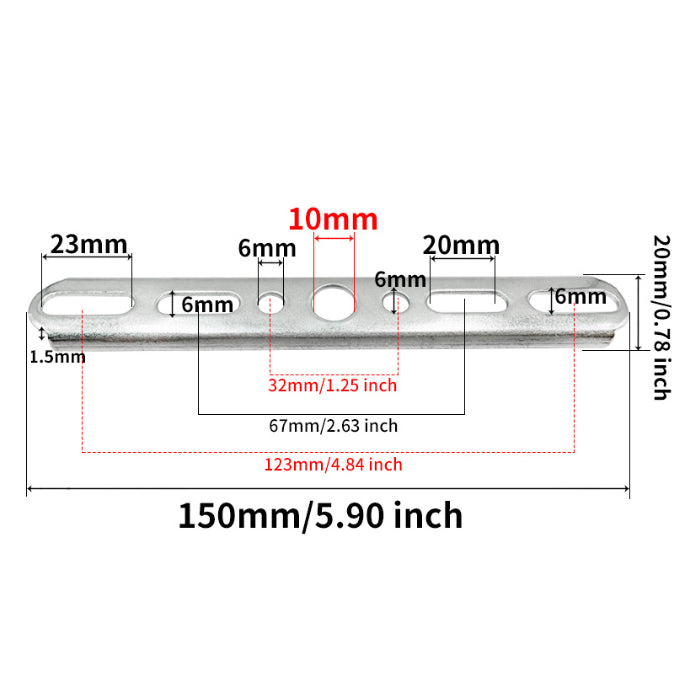 straight hanging bracket Ceiling Light Fixture Mounting Bracket Kit Universal Lamp Crossbar Hardware Set for Chandelier