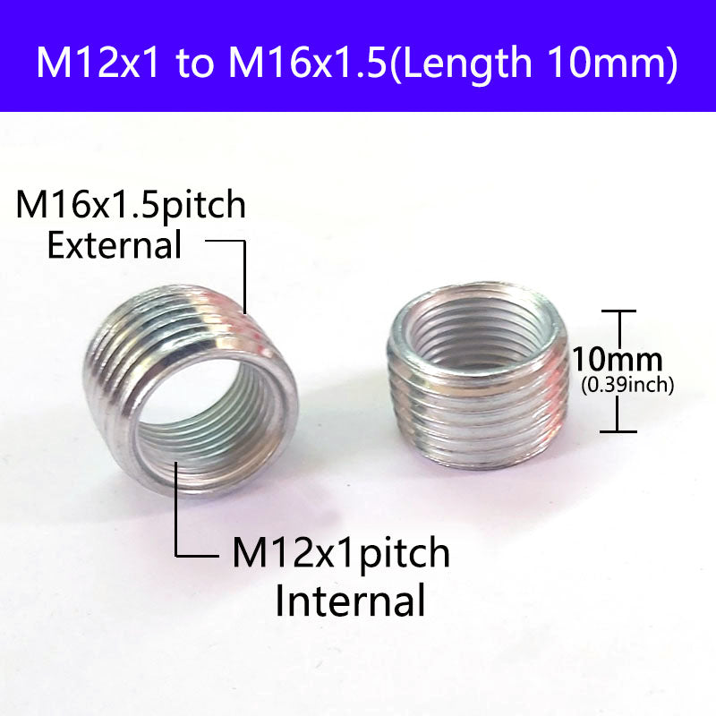 Internal and external thread reducer Thread Adapters Sleeve Reducing Nut,  Screw Conversion Nut Threaded Tube Coupler Connector Pipe Fitting