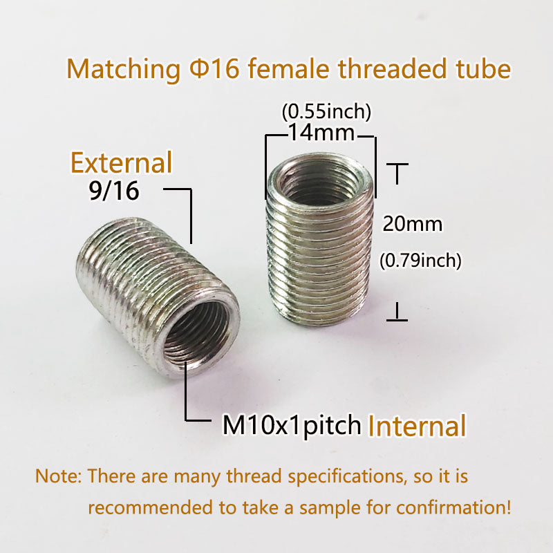 Internal and external thread reducer Thread Adapters Sleeve Reducing Nut,  Screw Conversion Nut Threaded Tube Coupler Connector Pipe Fitting