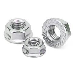 Flange Lock Nuts Carbon Steel  Flanged nuts