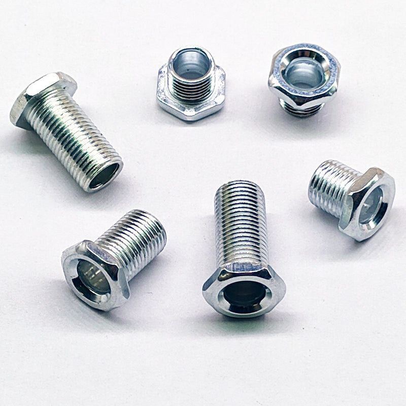 M10x1 Thread  Hex Hollow Bolts Hexagon Hollow Screw Bolts,Through Hole Bolt Chandelier Fasteners