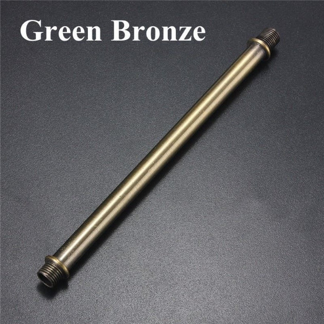double heads threaded hollow tube Straight Pipe Lamp Stem downrods
