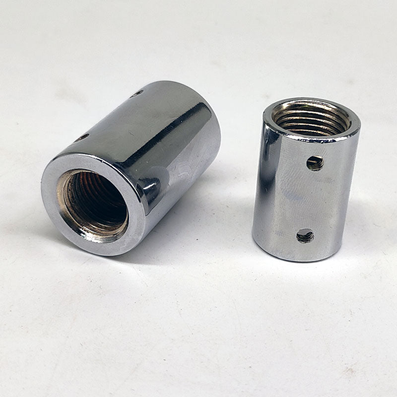 Cylindrical Straight Coupler Nut Coupling Nut Sleeve Connector Lateral Side with Thread