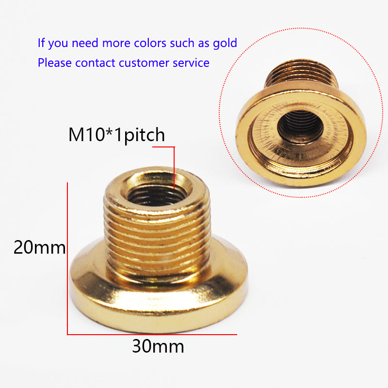 Floor lamp inner threaded tube oblique joint adapter