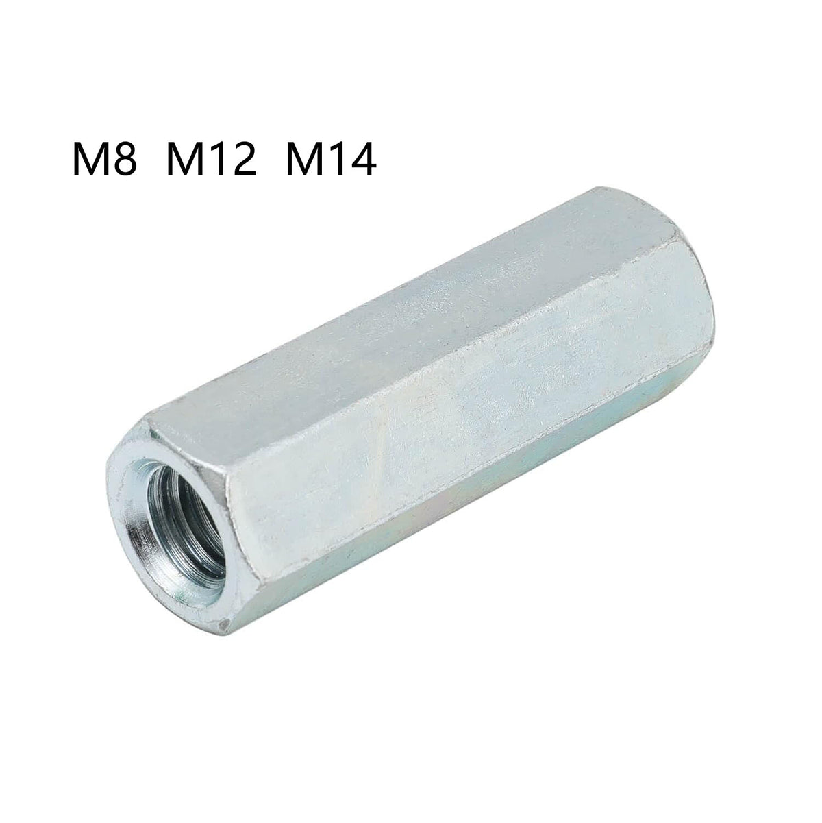 Hexagon Closed M8 M12Coupling Nut M10  Extended Nut coupler connector linker