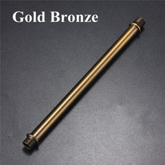 double heads threaded hollow tube Straight Pipe Lamp Stem downrods