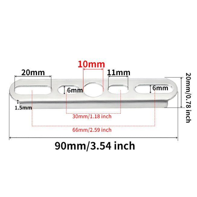 straight hanging bracket Ceiling Light Fixture Mounting Bracket Kit Universal Lamp Crossbar Hardware Set for Chandelier