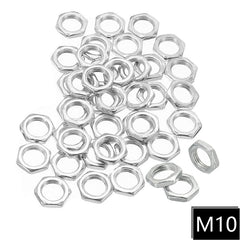 M10 Hex Nuts Metric Thread Carbon Steel Hex Nuts M10x1  M10X1.5